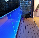 Laminated Glass Staircase Railing Balustrade Barrier Banister Aluminum Handrail Fence