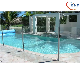  Hot Sale High Polish Frameless Tempered Glass Railing Stainless Steel Spigot