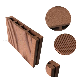  Synthetic Coffee Wood Plastic Composite/WPC Decking Board for Garden