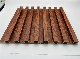 Factory Price Strip Wood Customized Fluted WPC Wall Panel manufacturer