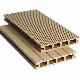 China Wholesale Outdoor Decoration Hollow WPC Composite Decking Board Floor