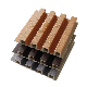  160mm Width Engineered Indoor PVC WPC Wall Cladding Fluted Panels Decorate Ceiling