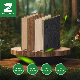 Wood Plastic Composite Decking WPC  Brushed and Grooved Wooden Composite Laminate Flooring
