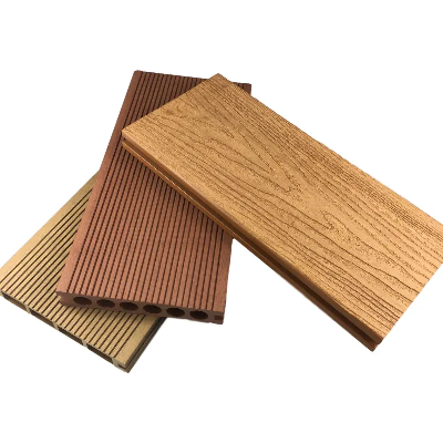 Eco-Friendly Hollow Wood Plastic Composite Decking Different Thickness WPC Flooring