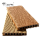  Outdoor 3D Embossing Waterproof WPC Decking Floor