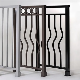Wholesale Privacy Outdoo Aluminum Post Garden WPC Fence