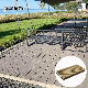The New 140mm*25mm Round Hole Outdoor Flooring WPC Decking manufacturer