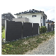  Safety Privacy Wood Plastic WPC Panels Fences Outdoor WPC Fencing Balcony Fence