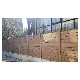  China Highly Cost Effective Wood Plastic Timber Composite WPC Garden Fence