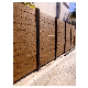 Private Fencing House Decorative Wood Plastic Composite Panel WPC Fence manufacturer