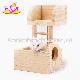  New Products Indoor Funny Small Animals Creeping Toy Wooden Pet Ladder W06f027