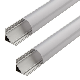  Anodized Silver Aluminium LED Strip Decoration Profile Extrusion