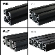  SIM Racing Game Simulator Cockpit Aluminum Profile Silver Black Anodized 6063-T5 Industrial Profiles for SIM Racing Frames
