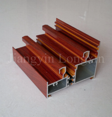 Door and Windows Frame Aluminium Extrusion Profiel Powder Coating Surface