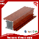 Aluminum Aluminium Wood Grain Extrusion Profile for Window Door
