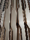  High Reputation Electrophoresis Matte Silver Aluminium Profile Extrusion for Bedroom Furniture Frame