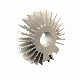 Extrusion Profile Sun Flower Heat Sink Customized Design