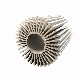  Extrusion Profile Sun Flower Heat Sink Customized Sizes Various Color Anodizing
