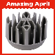  Aluminum Alloy Die Casting Light Fittings with CNC Machining