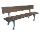  Customized Garden Furniture Outdoor Bench Garden Chair Cast Iron Bench Leg