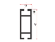  40mm Different Types Aluminum Beam Extrusion for Making Different Designs Booth Stand