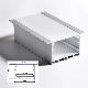  Flat Surface Mounting Aluminum Profiles Aluminum Channels Extrusion for LED Strips