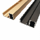  Low Price CE Certificate Aluminum Extrusion Profile T Shaped Trim for Wall