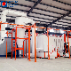  Aluminum Frame Steel Pipe Cabinet Lamp Post Auto Powder Coating System