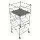  Loader Steel Euro License Plate Aluminium Mason Scaffold Scaffolding Frame System with Wheels Construction