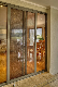  Prima Factory Wholesale Double Tempered Glass Balcony Aluminum Sliding Door