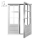  Wholesale DIY Retractable Screen Door Aluminium 2.0mm Heavy Series French Door