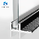 Manufacturer Wholesale Windows Extruded Cheap Black Aluminum Profile Bathroom Square Strip