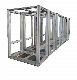 Customized Aluminum Alloy Profiles Anodized 4040 4080 Assembly Frame Aluminum Extrusion Profile for Shelving and Guarding