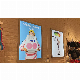 Round Corner Aluminum Profile Snap LED Poster Frame