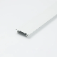 White, Clips, Clasps, PVC Co-Extruded, Soft and Rigid Profile