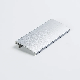  PVC ABS PP PC PE Rigid Aluminum Filmed Decorating Protective Cover Plastic Extrusion Profile