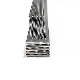 Aluminum Extrusion Square Smallpox Tube Tubing Hollow Flat Aluminium Tube Pipe