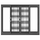  High Auality Aluminum Slide Glass Window OEM & ODM Aluminium Profile for Sliding Windows