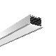  Ceiling Recessed Aluminum LED Extrusion Linear with Flange for Office Decoration