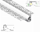  New Design LED Strip Light Recessed Drywall 6063 Alu Channel Extrusion for Ceiling Plaster Gypsum Aluminium LED Profile