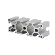  Powder Coated Anodized 798 Series Aluminium Sliding Window Door Frame Extrusion