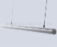 PMMA Cover Line Aluminium LED Panel Profile Extrusion
