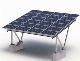  Rustproof Solar Panel Flat Roof Mounting Frame Aluminum Frame Custom Extrusion