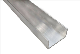  China OEM Factory Customize High Quality Silver Anodized Extrusion Parts Aluminium C Profile