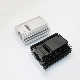 Powder Coating Aluminium Heatsink Extrusions Black with CNC Machining manufacturer