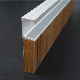 Wardrobe Handle Aluminium Extrusion Profile Customized Design manufacturer