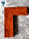  High End Wood Grain Pattern Surface Finishing Aluminium Extrusion Profile