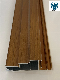 Wood Grain Heat Transfer Surface Finishing Aluminum Extrusion Profile