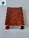 Wood Grain Pattern Finishing Aluminum Extrusion Profile Wood-Like