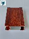 Wood Grain Pattern Finishing Aluminum Extrusion Profile Wood-Like